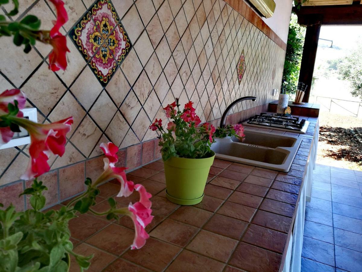 La Villa Dei Girasoli Custonaci Bagian luar foto
